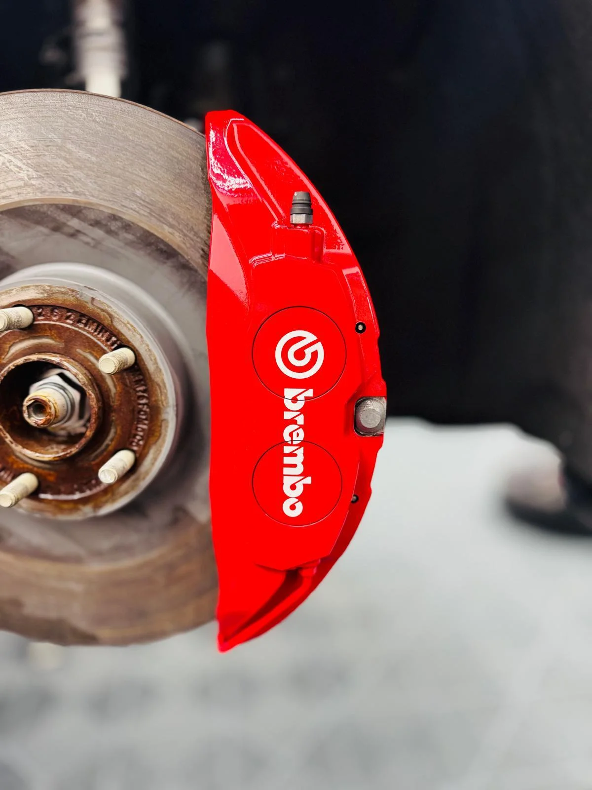 Bremssättel mit Logo