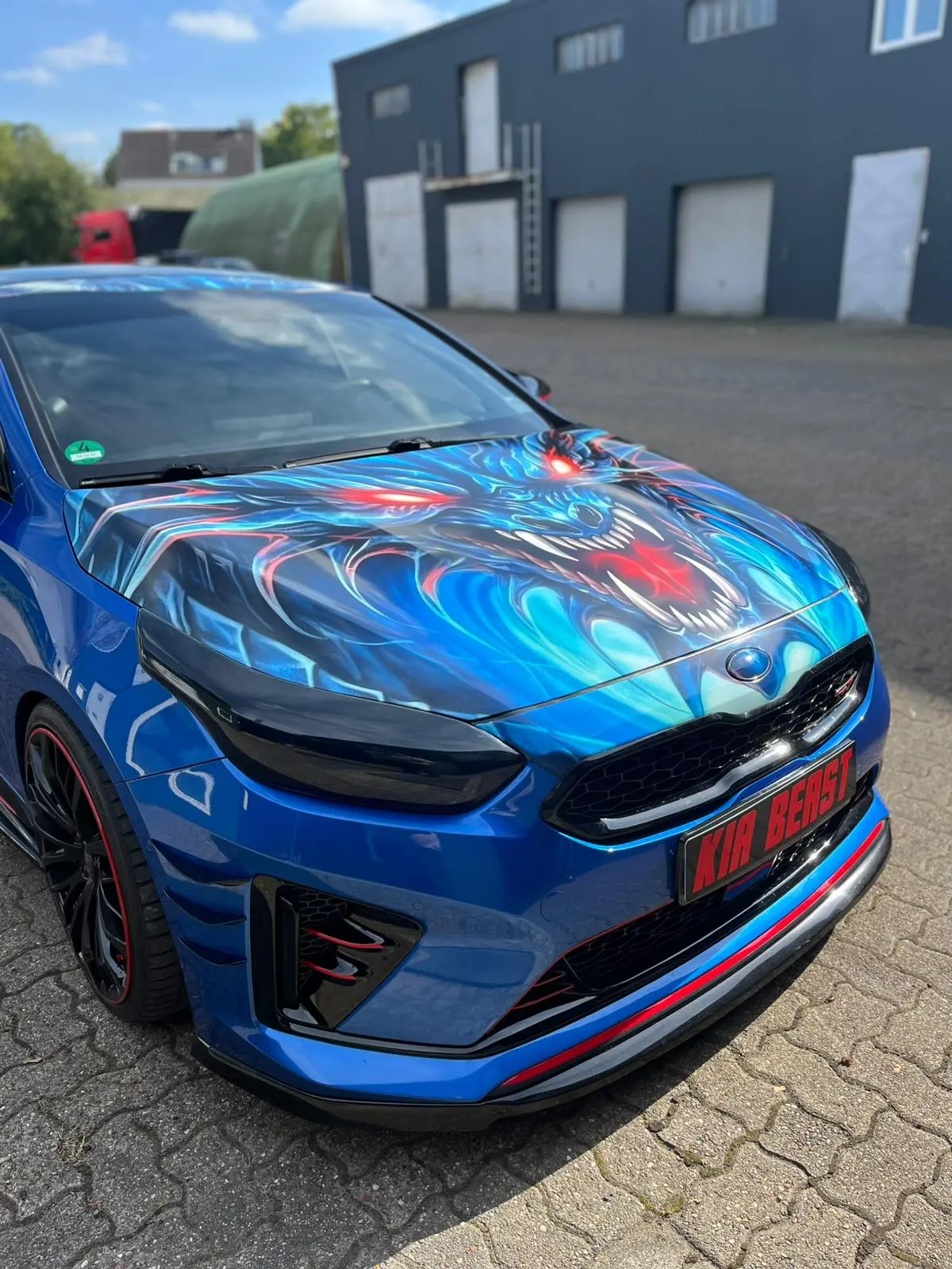 Carbon-Optik Folierung