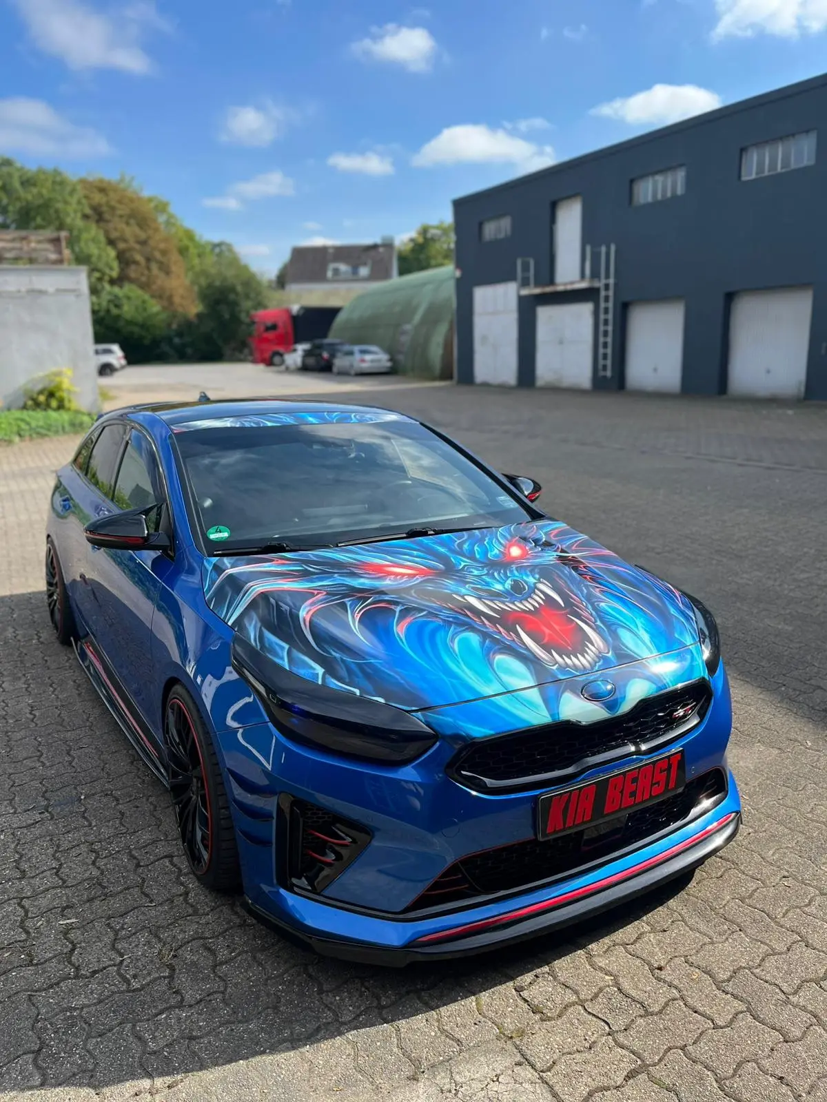 Carbon-Optik Folierung