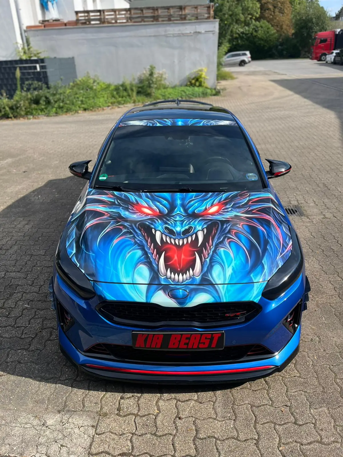 Carbon-Optik Folierung