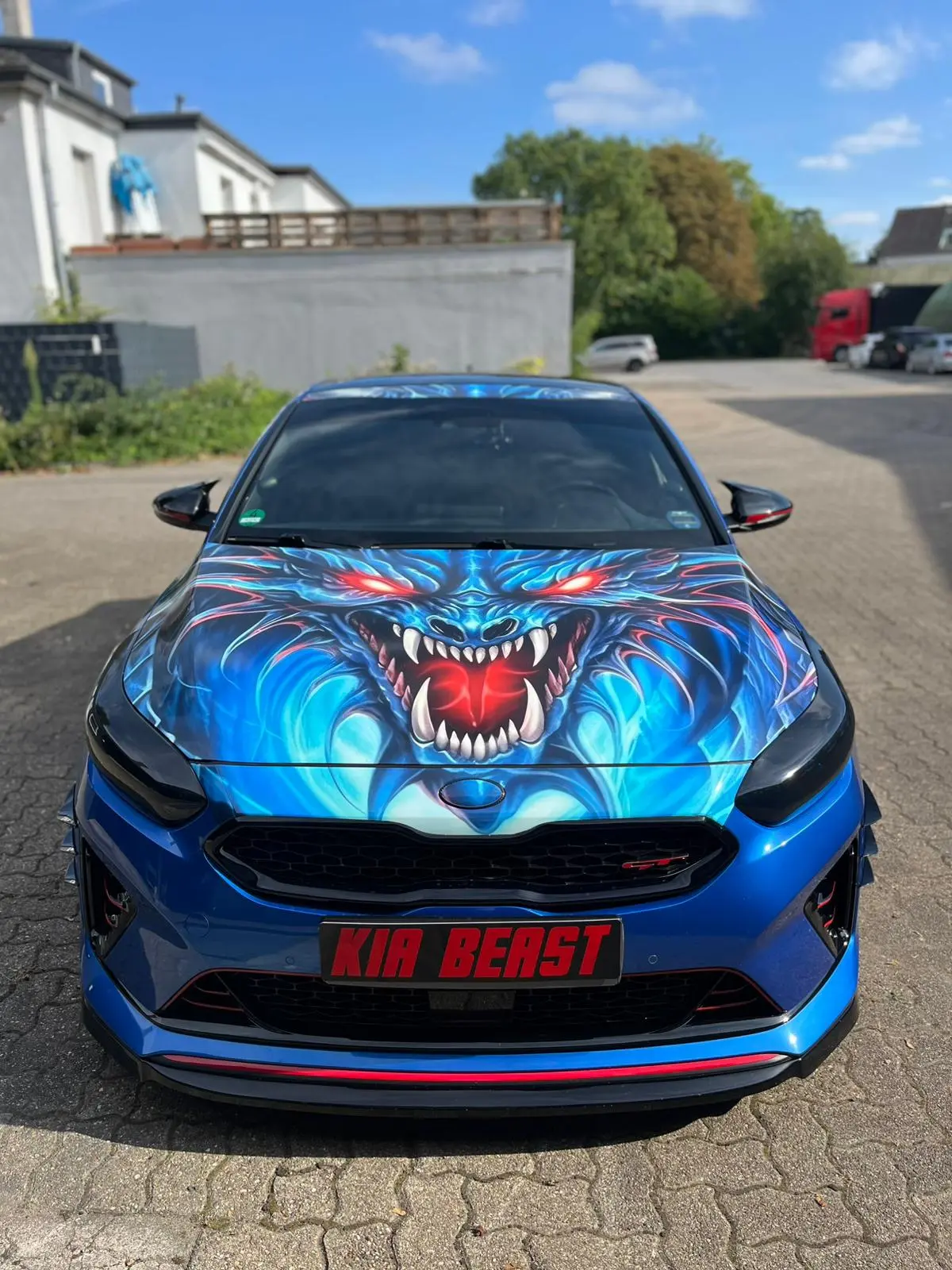 Carbon-Optik Folierung