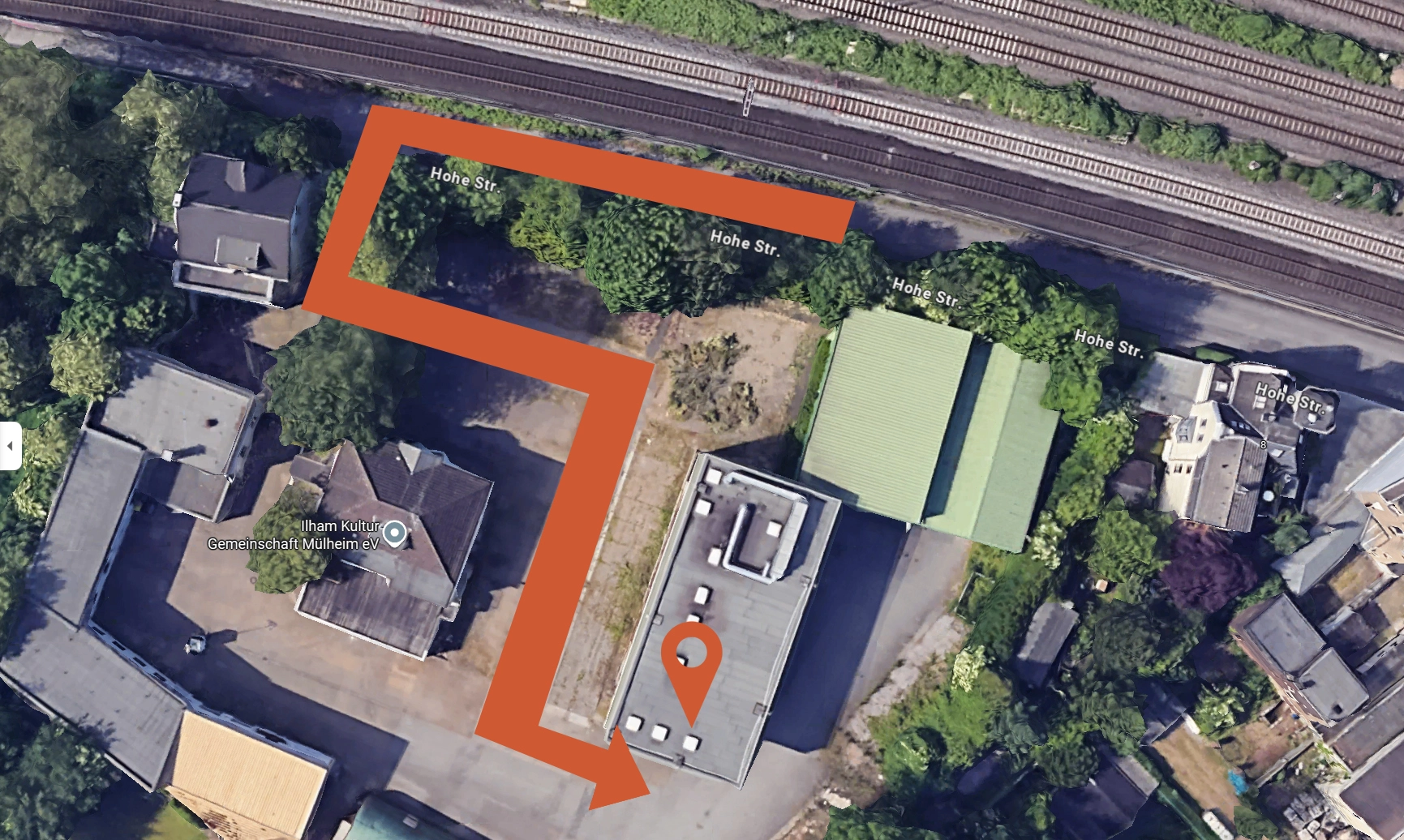 Anfahrt zu Carizma Solutions - Routenübersicht